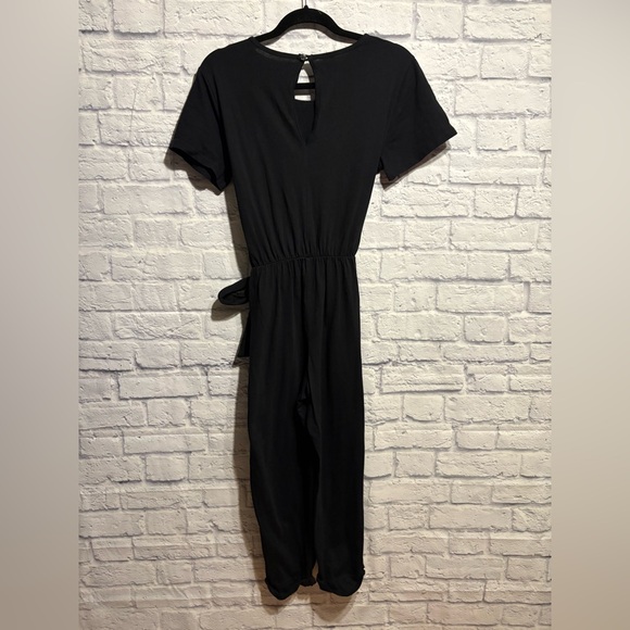 Smash + Tess x The Birds Papaya Black Tie Waist Jumpsuit XS - Picture 3 of 9